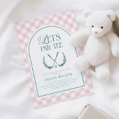 Serviette En Papier Par-Tee Preppy Golf Girl Baby shower