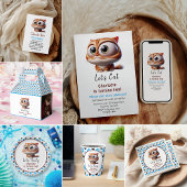 Gobelets En Papier Pawty ! Cute Cat 2e fête d'anniversaire