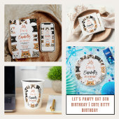 Let's Pawty Cat 5th Birthday | Custom Birthday Kid