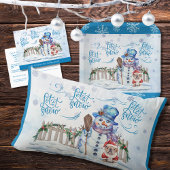 Snowman | Let it Snow Christmas Tree Rok Kerstboom Rok