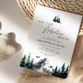 Serviette En Papier Hiver Montagnes Baby shower serviettes