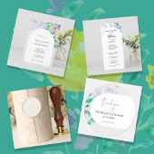 Elegante Mooie Boho Lila Bloemenbruiloft Save The Date