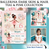Kleine Ballerina Roze Blauwgroen Bloemen Meisje Ve Spandoek