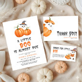 Serviette En Papier Baby shower Citrouille de Little Boo Halloween