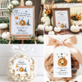 Poster Jeu de Baby shower Halloween "Late Night Diapers"