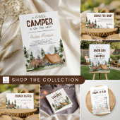 Papier Budget Un Petit Camper Ours Bébé Garçon Douche