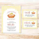Cutie Pie Lemon Baby shower Acryl Uitnodiging Acryl Uitnodigingen