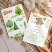 Serviette En Papier Little Explorer Woodland Forest Hiking Baby Shower