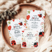 Serviette En Papier Baby shower de printemps Little Ladybug