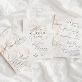 Geslachtsonbekend On Cloud Nine Baby Shower Kaart