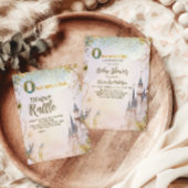 Serviette En Papier Little Princess Fairytale Castl Castle Baby Shower