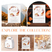 Serviette En Papier Petit Citrouille Boho Genre Baby shower neutre