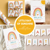 Invitation d'anniversaire Petit Rayon de Soleil