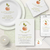 Serviette En Papier Baby shower Little Sprout