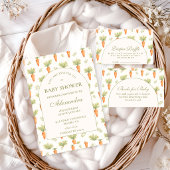 Invitation Little Sprout Rustic Garden Baby Shower