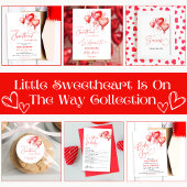 Serviette En Papier Un petit Baby shower de Saint-Valentin