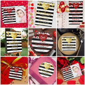 Gobelets En Papier Little Sweetheart Saint-Valentin N'importe quel âg