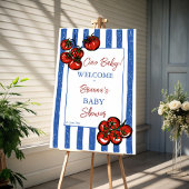Ciao baby tomato Italian baby shower book request Informatiekaartje