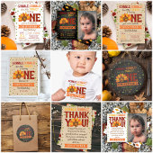 Serviette En Papier Little Turkey Fall Thanksgiving 1er anniversaire