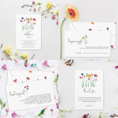 Serviette En Papier Petit Fleur sauvage Joli bébé Baby shower fille