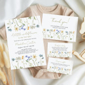 Poster Fleur sauvage Floral Neutral Diaper tombole