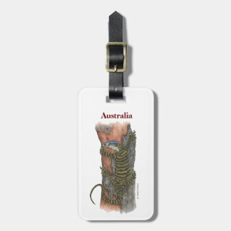 Collection Lizard Luggage Tag Bagagelabel