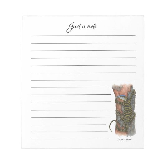 Collection Lizard Note Pad Notitieblok (Voorkant)