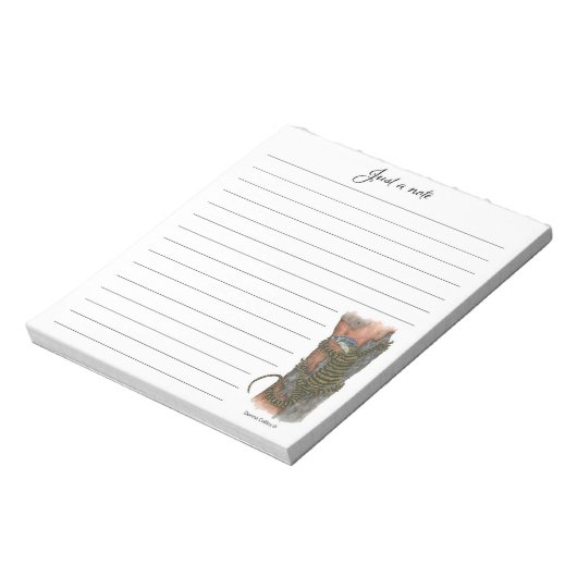 Collection Lizard Note Pad Notitieblok (Gedraaid)