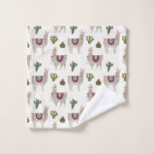 Collection Llamarama | Cute Llamas (Gant de toilette)