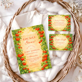 Carte D'accompagnement Locally Grown Garden Diapper Raffle