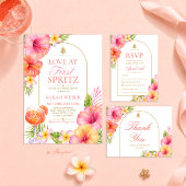 L'amour au premier Spritz Tableau de Sièges Tropic