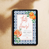 Waterverf Dat is Amore Spritz Positano Blauwe Tege Bedankdoosjes