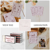 Invitation Char Whimsical Doodle River Bachelorette Week-end