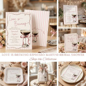 Papier Love is Brewing Espresso Martini Serviette en Papi