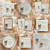 Invitation Love is Brewing Code QR Espresso Enterrement de Vi