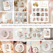 Faire-Part de Naissance de la Fille Chanceuse pour