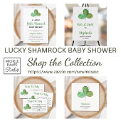 Serviette En Papier Lucky Little Shamrock Baby shower