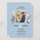 Collection ludique en bleu d'Omphalodes Invitation (Devant / Derrière)