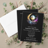 Serviette En Papier Pleine lune étoile ciel de ciel céleste drapeaux (Personnalisez la collection de ce créateur indépendant. Test)