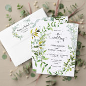 Invitation Eucalyptus de verdure Mariage Enregistrer La Date (Personnalisez la collection de ce créateur indépendant. Test)