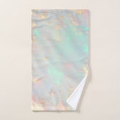 Collection Luxe Tendance Rose Pâle Menthe Douce Or (Serviette à main)