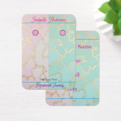 Collection Luxe Tendance Rose Pâle Menthe Douce Or (Bureau)