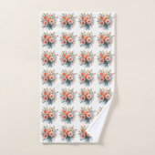 Collection Luxueuse de Fleurs Sauvages Élégantes (Serviette à main)