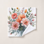 Collection Luxueuse de Fleurs Sauvages Élégantes (Gant de toilette)