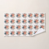 Collection Luxueuse de Fleurs Sauvages Élégantes (Serviette à main)