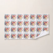 Collection Luxueuse de Fleurs Sauvages Tendance (Serviette à main)