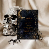 Invitation Fête de Halloween Luxueuse et Glamour