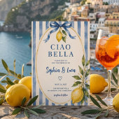 Numéro De Table Mariage aux Citrons Italiens