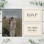 Poster Modern Beige Bold Typography Wedding Welcome (Personnalisez la collection de ce créateur indépendant.)