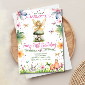 Magische tuin fee 1e verjaardag bedankdoosjes